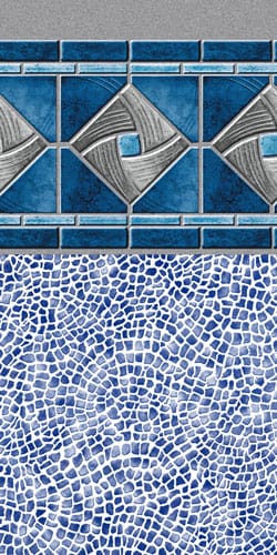 Crystal Silver Sand Swimming Pool Liner