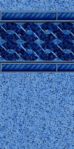 Palace Blue Terrazzo Swimming Pool Liner