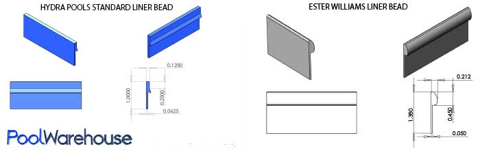 Swimming Pool Liner Bead