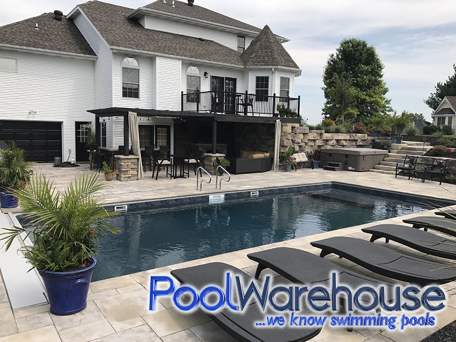 Automatic Pool Cover Swimming Pool Kit In Wall Ladder