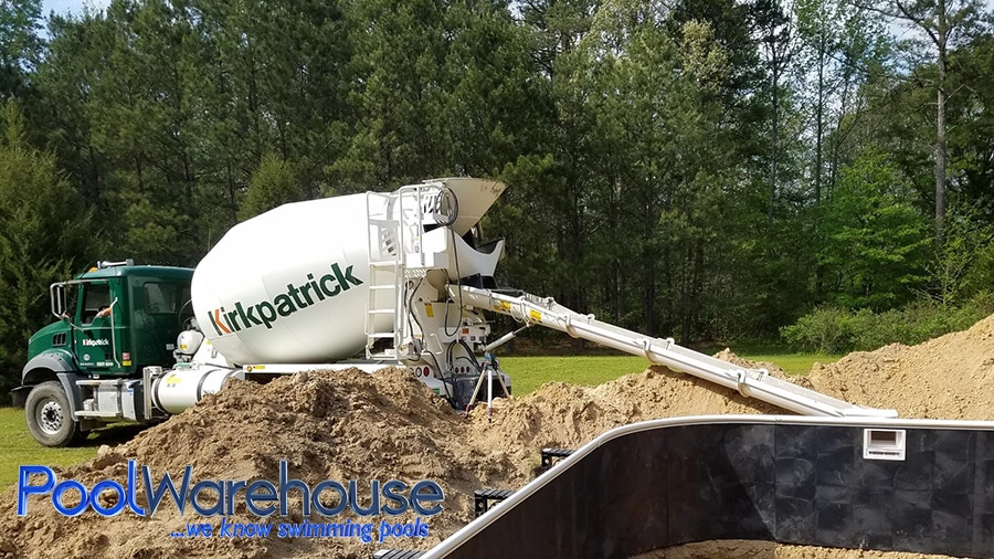 2017 Inground Swimming Pool Kit Construction Photos