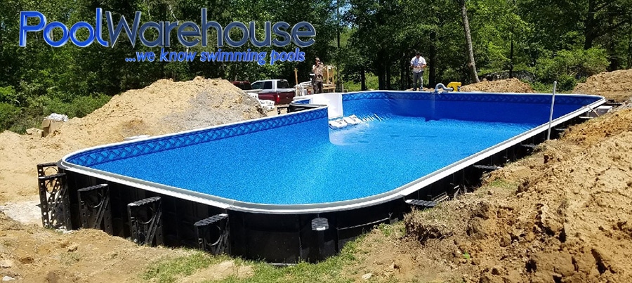 2017 Inground Swimming Pool Kit Construction Photos
