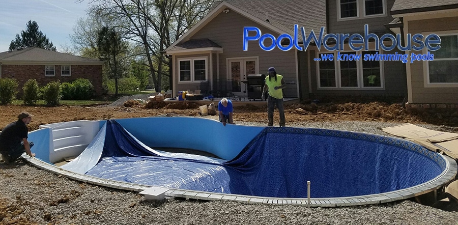 2017 Inground Swimming Pool Kit Construction Photos