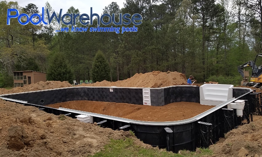 2017 Inground Swimming Pool Kit Construction Photos