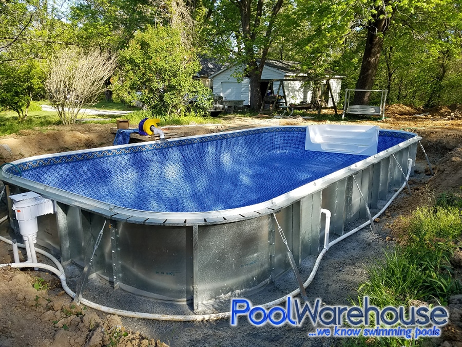 2017 Inground Swimming Pool Kit Construction Photos