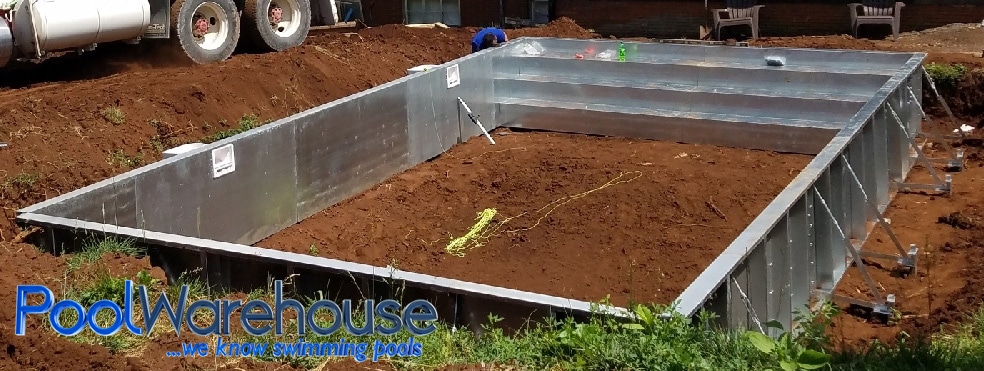 2017 Inground Swimming Pool Kit Construction Photos