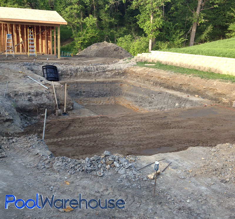 How to dig a pool