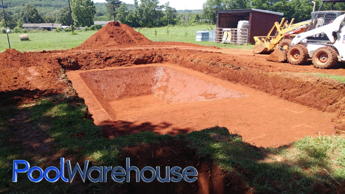 McWilliams Family Alabama Swimming Pool Kit Construction Pictures