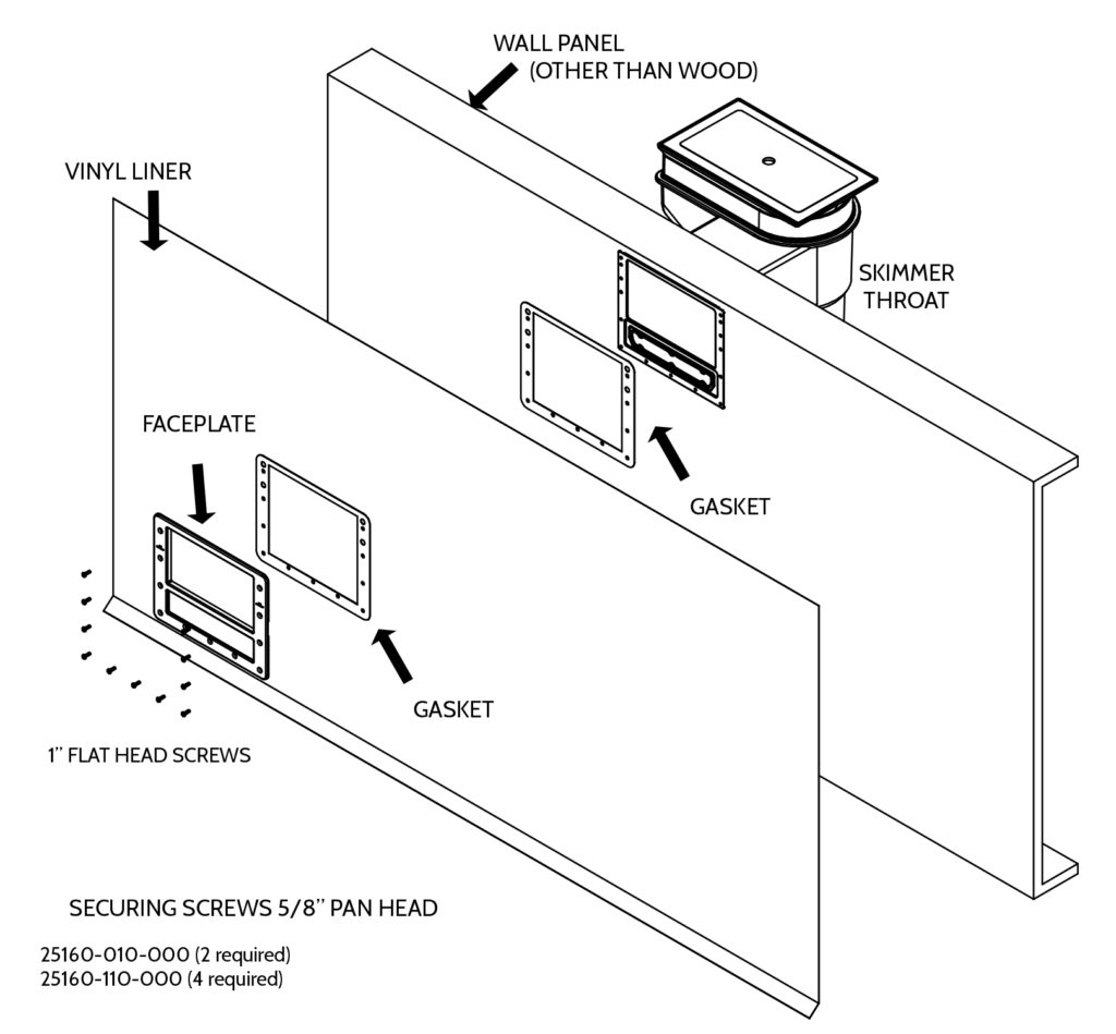 Inground Pool Kit Installation Manual - Skimmer