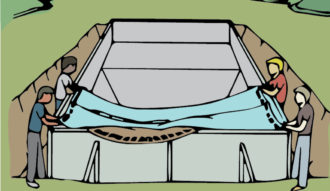 Inground Pool Kit Liner Installation