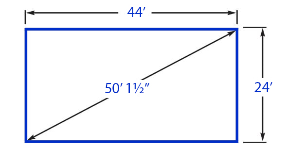 Rectangle Pool Kit Layout