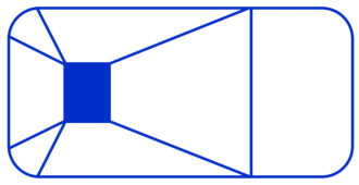 Rectangle 2ft Radius