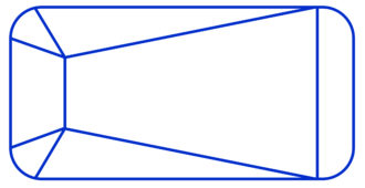 Rectangle 2ft Wedge
