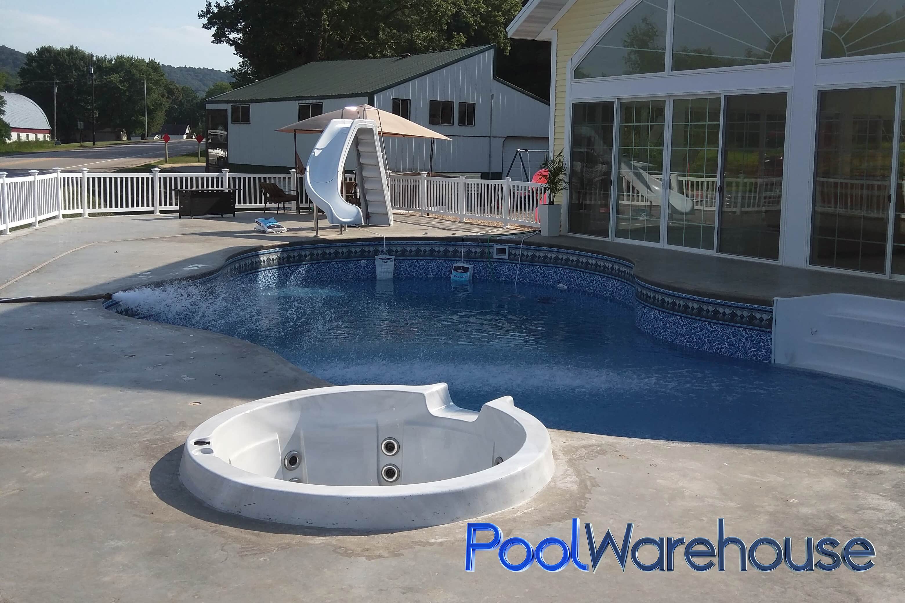 Mountain Loch Inground Swimming Pool Kit Construction