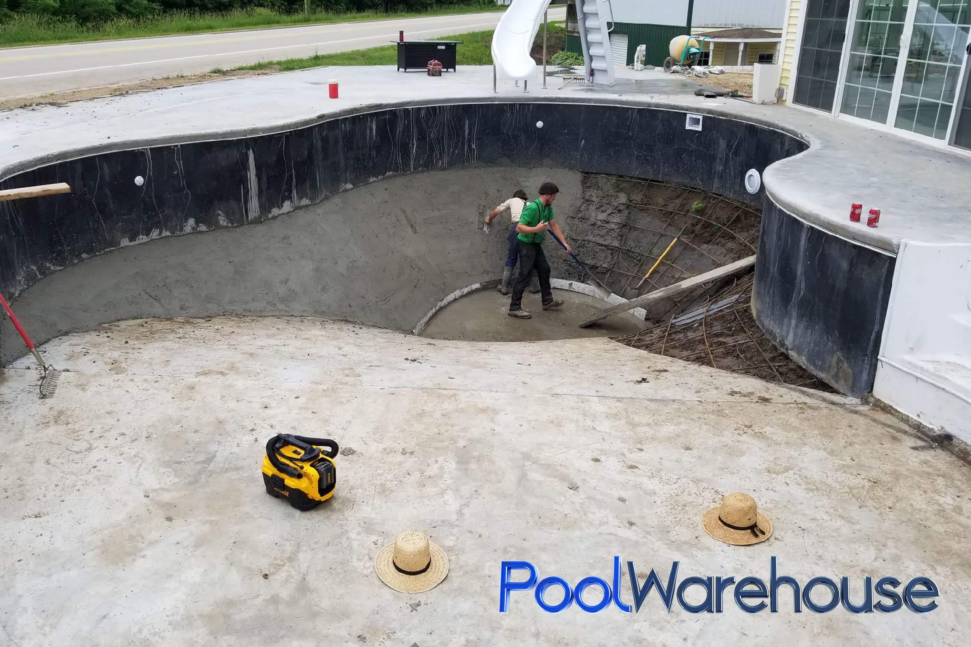 Mountain Loch Inground Swimming Pool Kit Construction