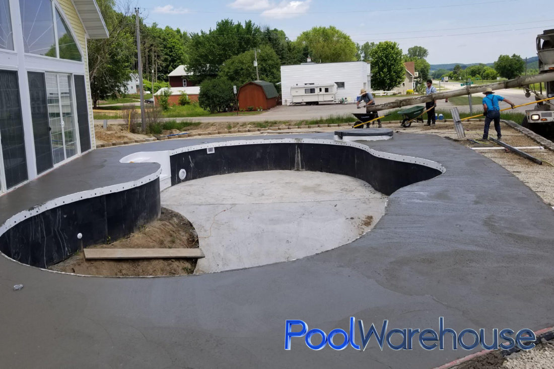 Mountain Loch Inground Swimming Pool Kit Construction