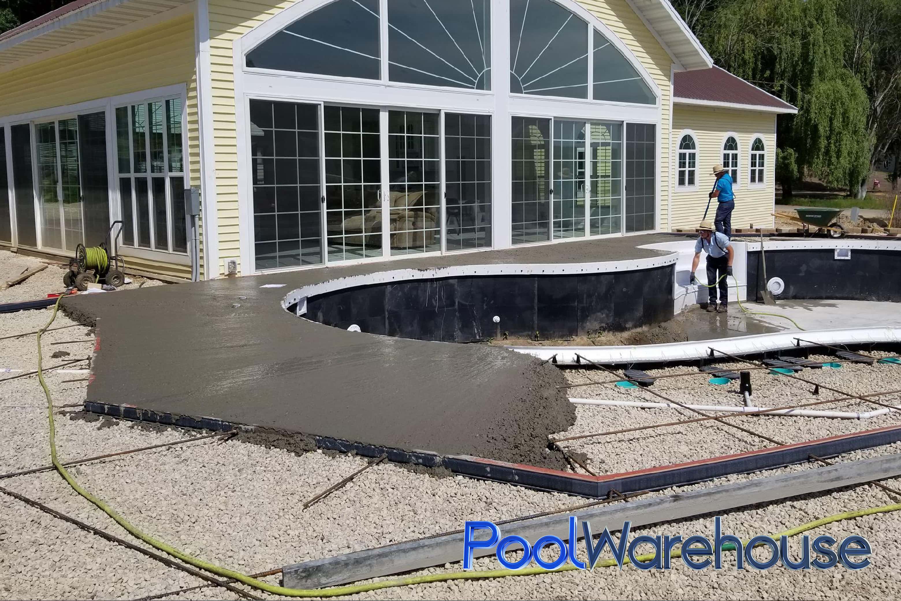 Mountain Loch Inground Swimming Pool Kit Construction