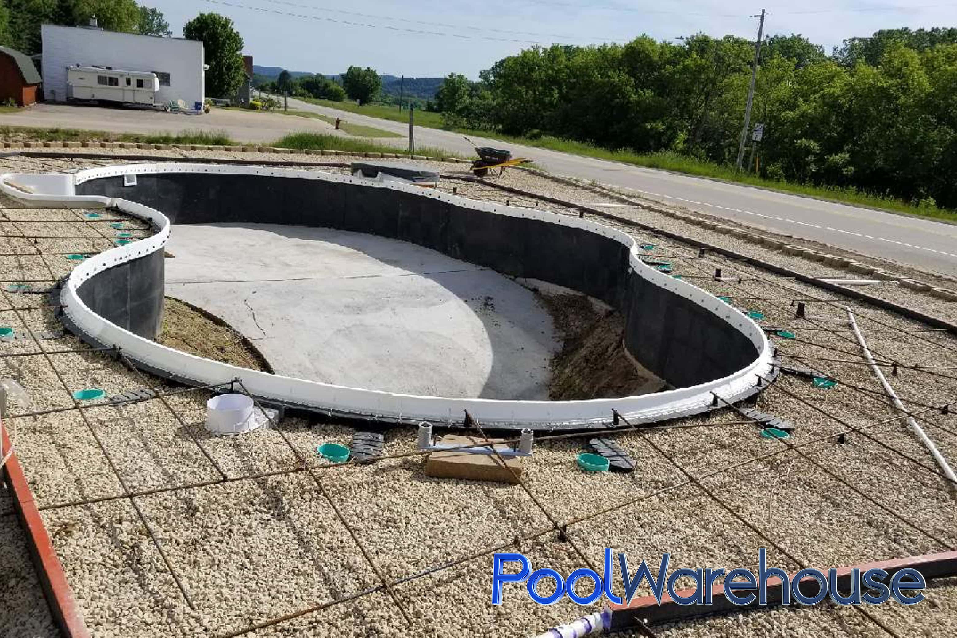 Mountain Loch Inground Swimming Pool Kit Construction