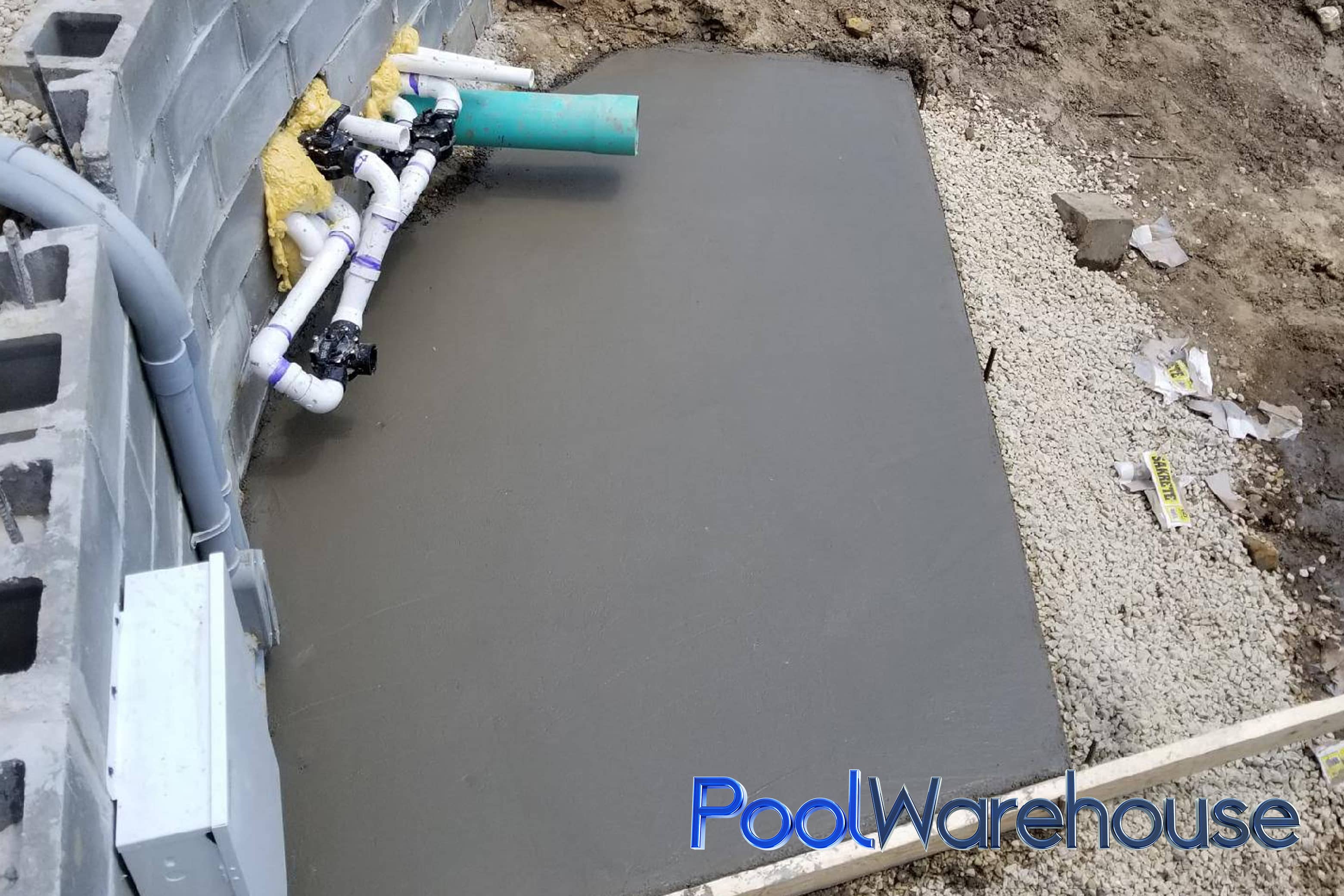 Mountain Loch Inground Swimming Pool Kit Construction