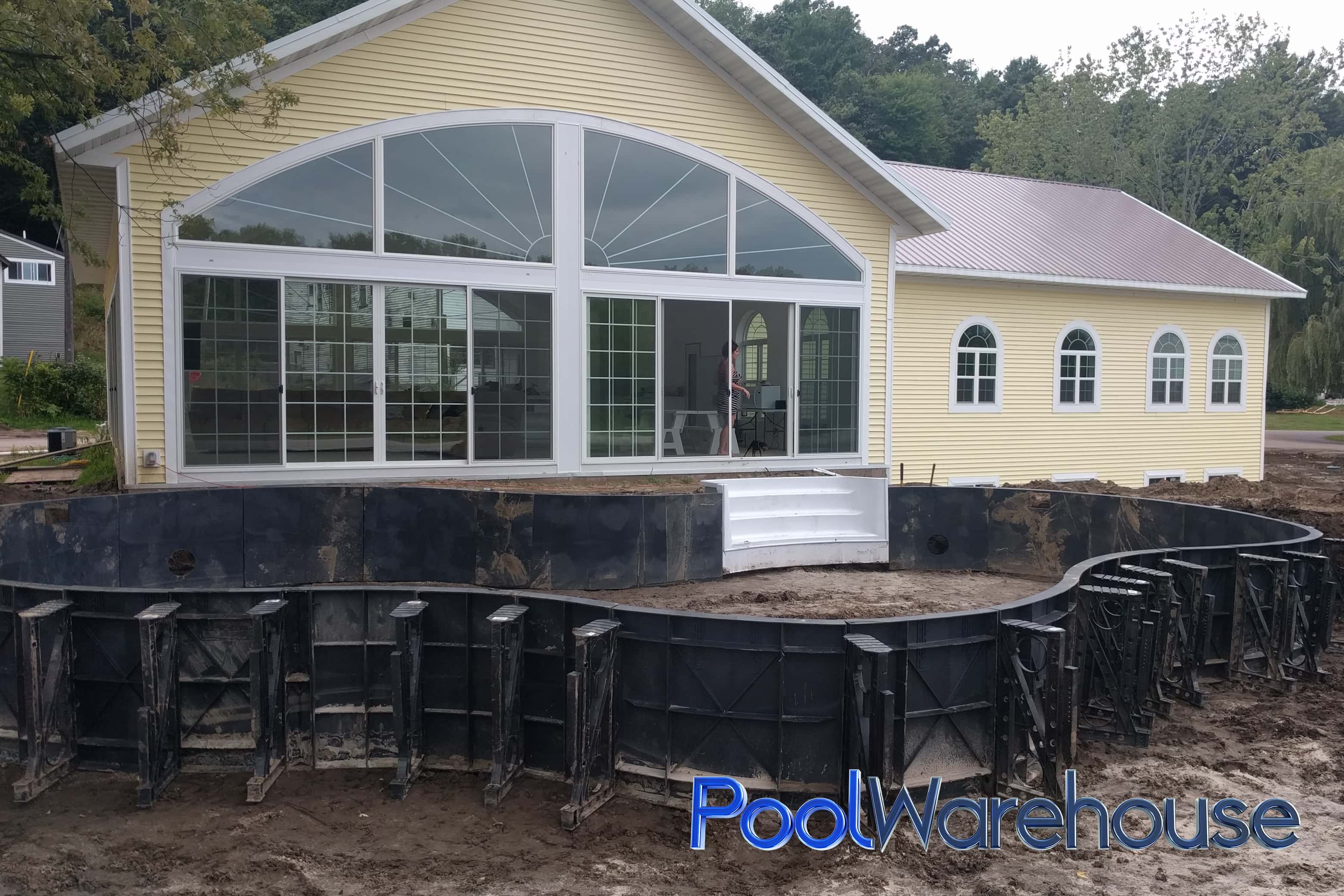 Mountain Loch Inground Swimming Pool Kit Construction