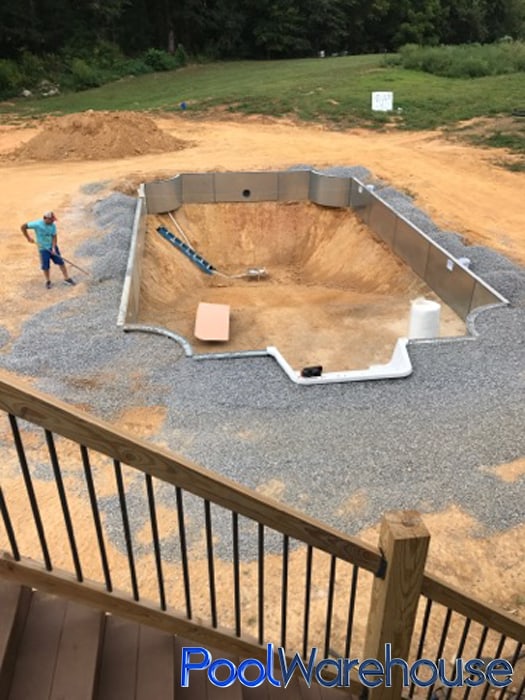 Hampton Pool Kit Construction