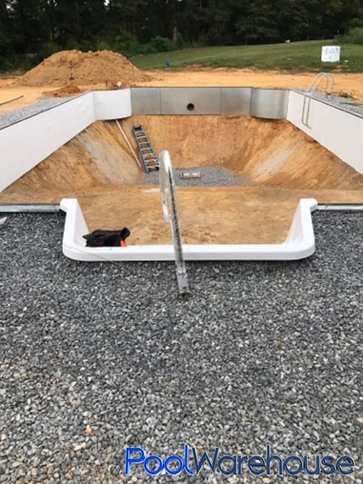 Hampton Pool Kit Construction