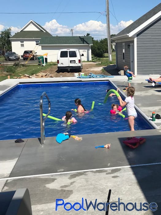 Rectangle Pool Kit Construction