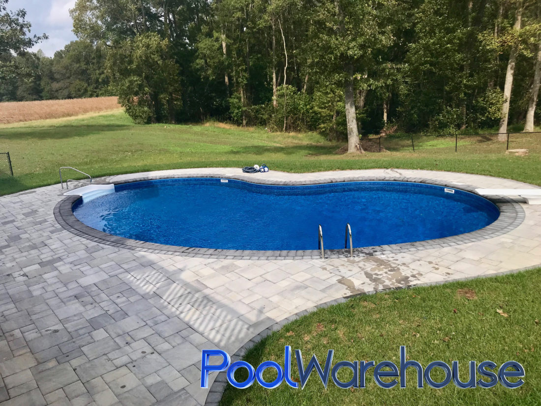 Boyd Family Inground Swimming Pool Kit Construction