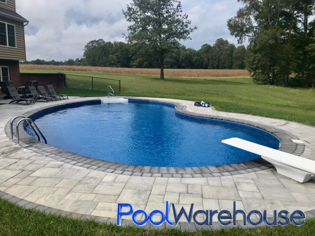 Boyd Family Inground Swimming Pool Kit Construction