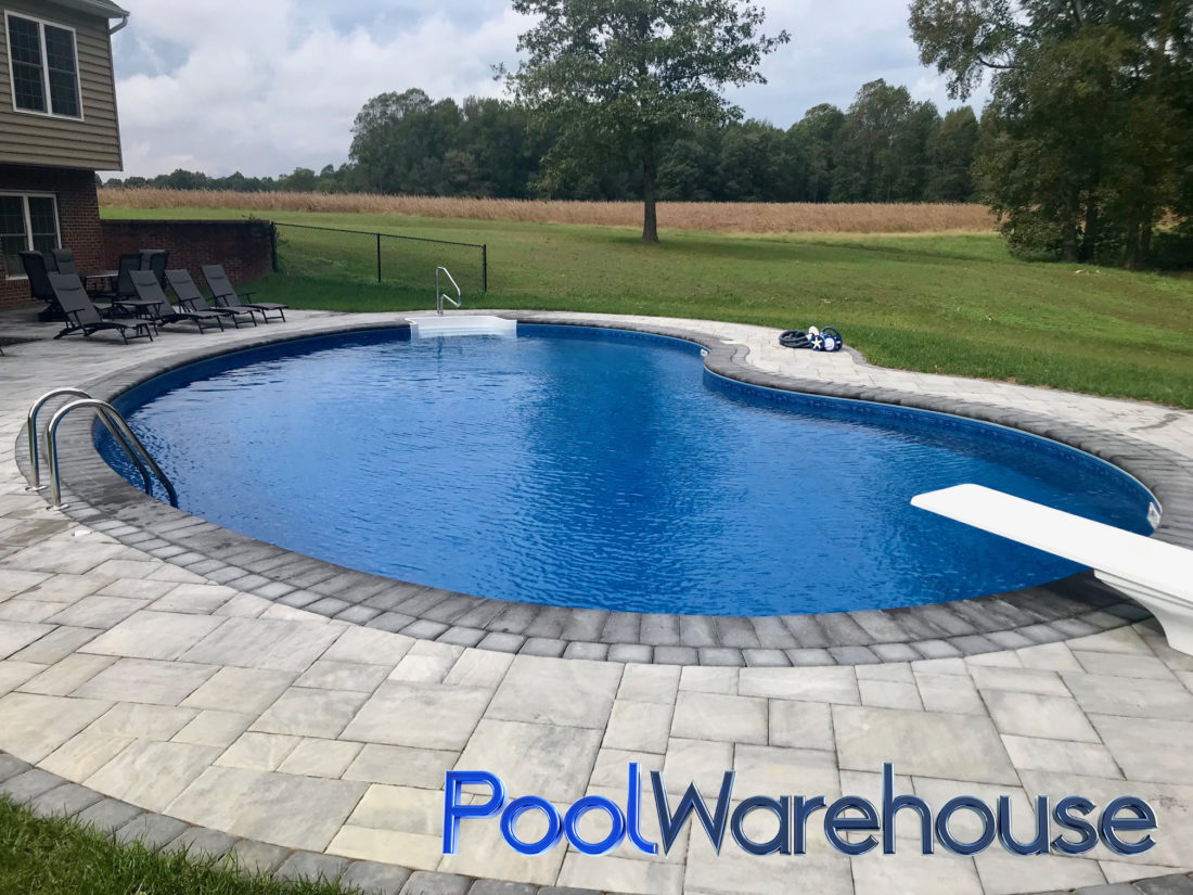Boyd Family Inground Swimming Pool Kit Construction