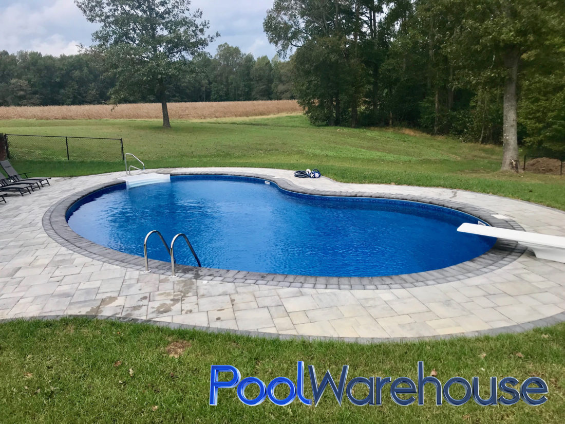 Boyd Family Inground Swimming Pool Kit Construction