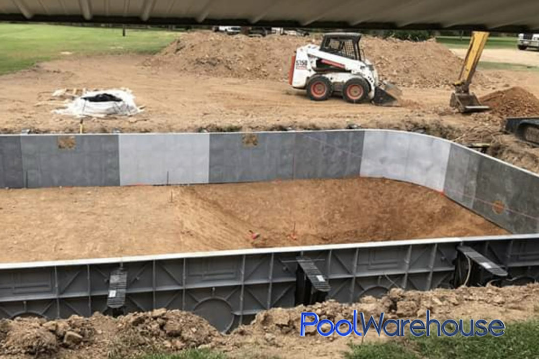 Brown Louisiana Inground Swimming Pool Kit