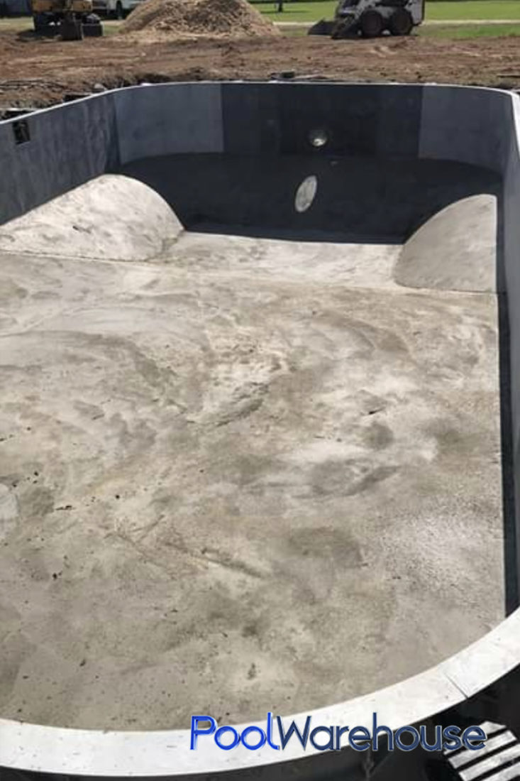 Brown Louisiana Inground Swimming Pool Kit