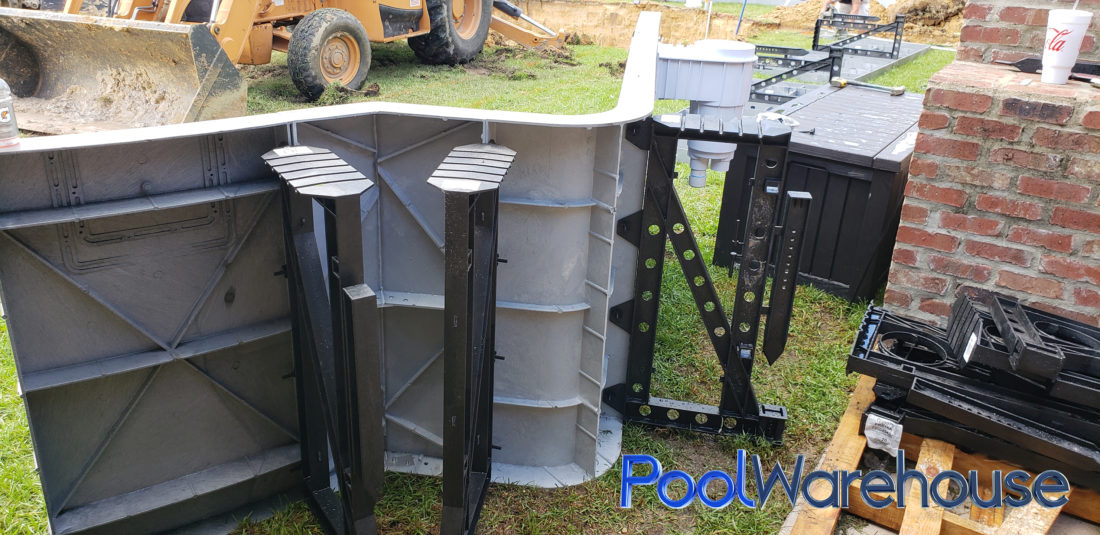 Fillingame Louisiana Inground Pool Kit Construction