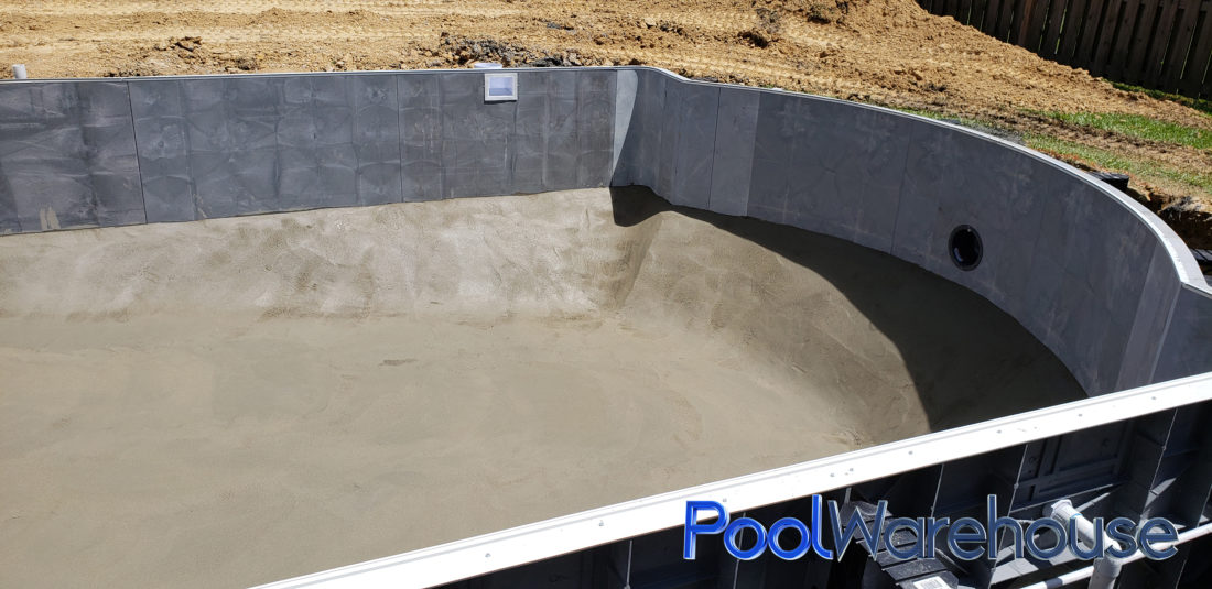 Fillingame Louisiana Inground Pool Kit Construction