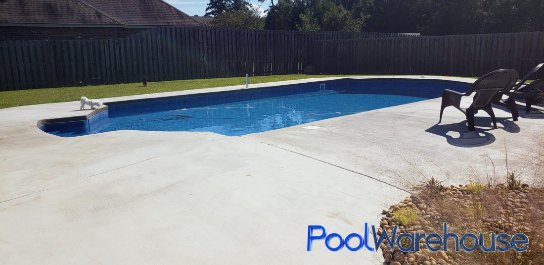 Fillingame Louisiana Inground Pool Kit Construction