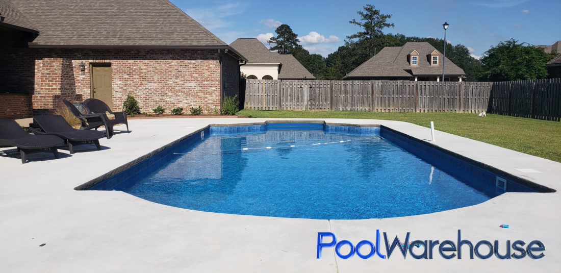 Fillingame Louisiana Inground Pool Kit Construction