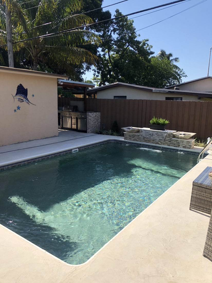 Finished Rectangle Pool Kit