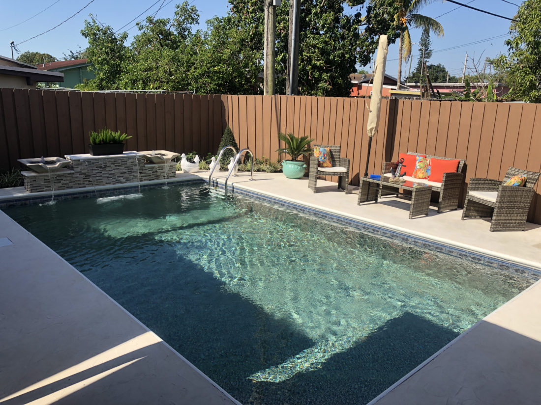 Finished Rectangle Pool Kit