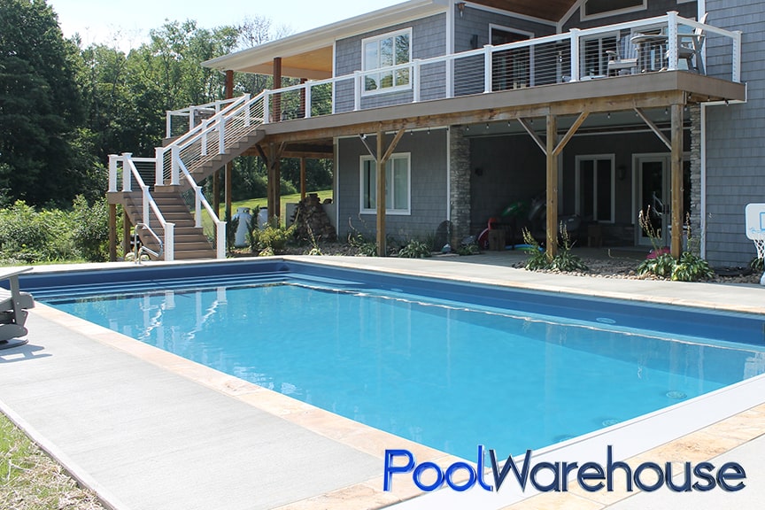 2018 Through Spring 2019 Inground Pool Kit Construction Pictures