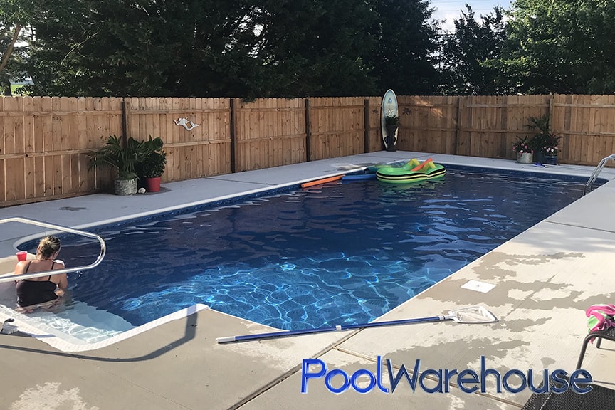 Finished Rectangle Pool Kit