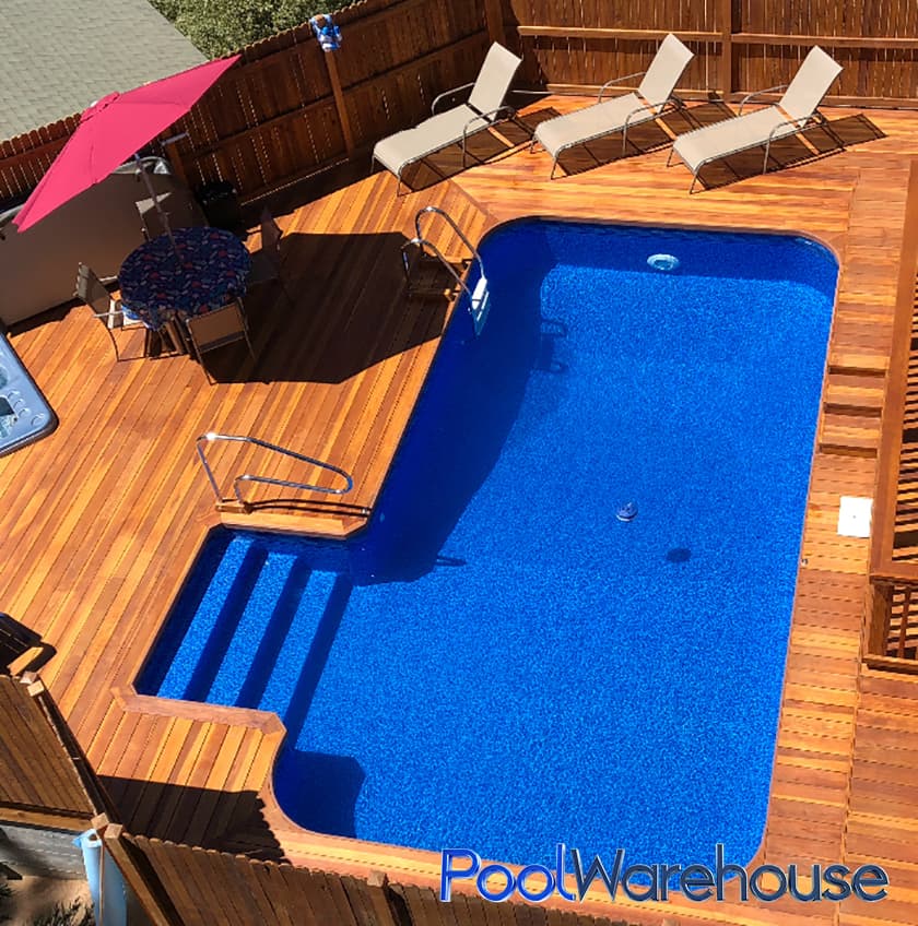 Finished Rectangle Pool Kit