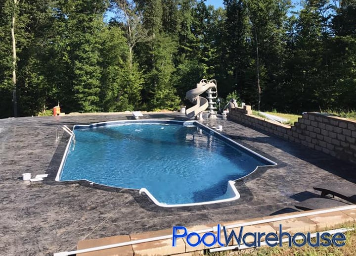 Finished Roman End Pool Kit