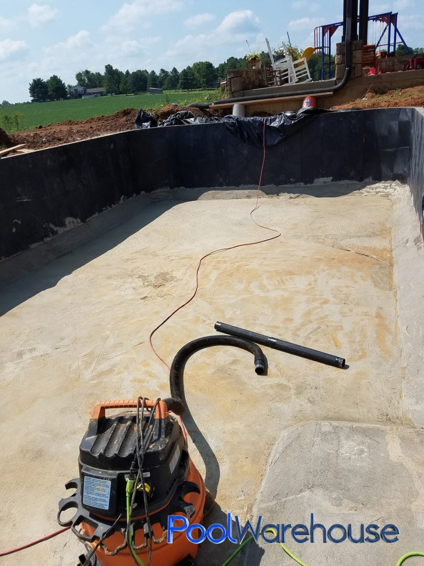 House Tennessee Inground Pool Kit Construction
