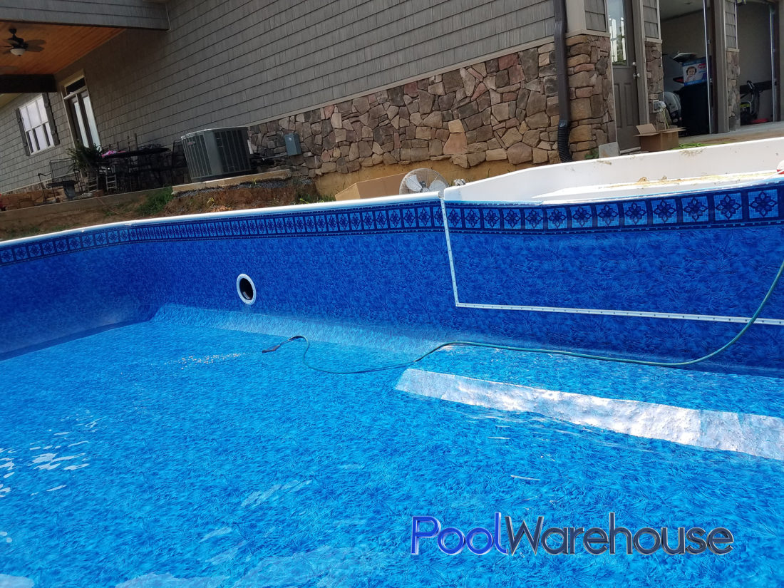 House Tennessee Inground Pool Kit Construction