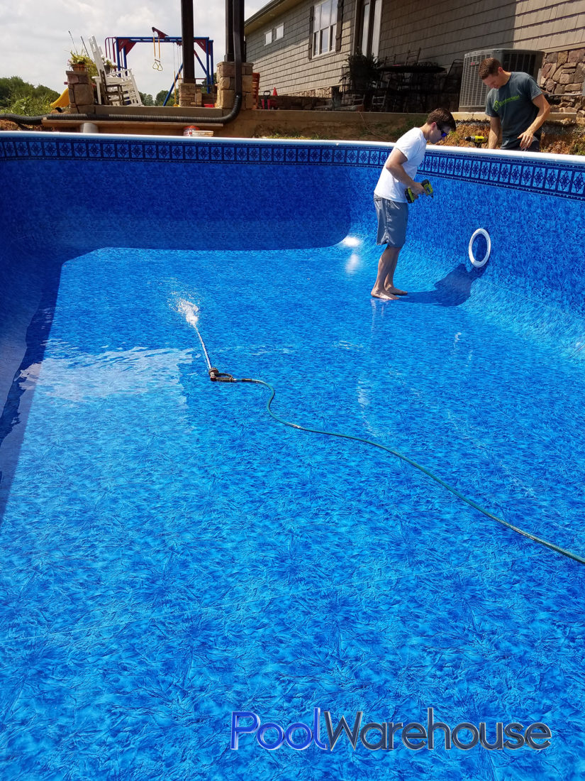 House Tennessee Inground Pool Kit Construction