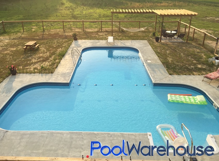 T Shaped Pool Kit Construction