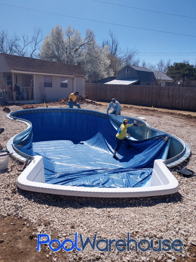 Theo Brooks Oklahoma Pool Kit Construction