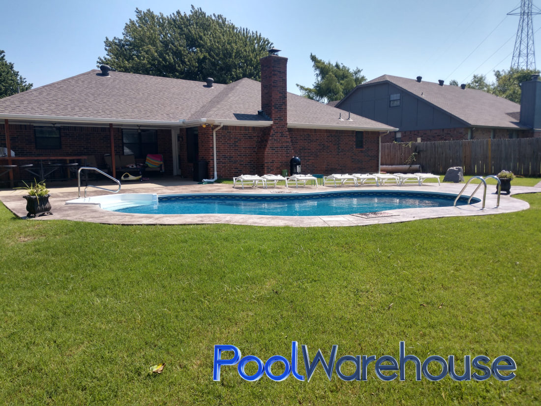 Theo Brooks Oklahoma Pool Kit Construction