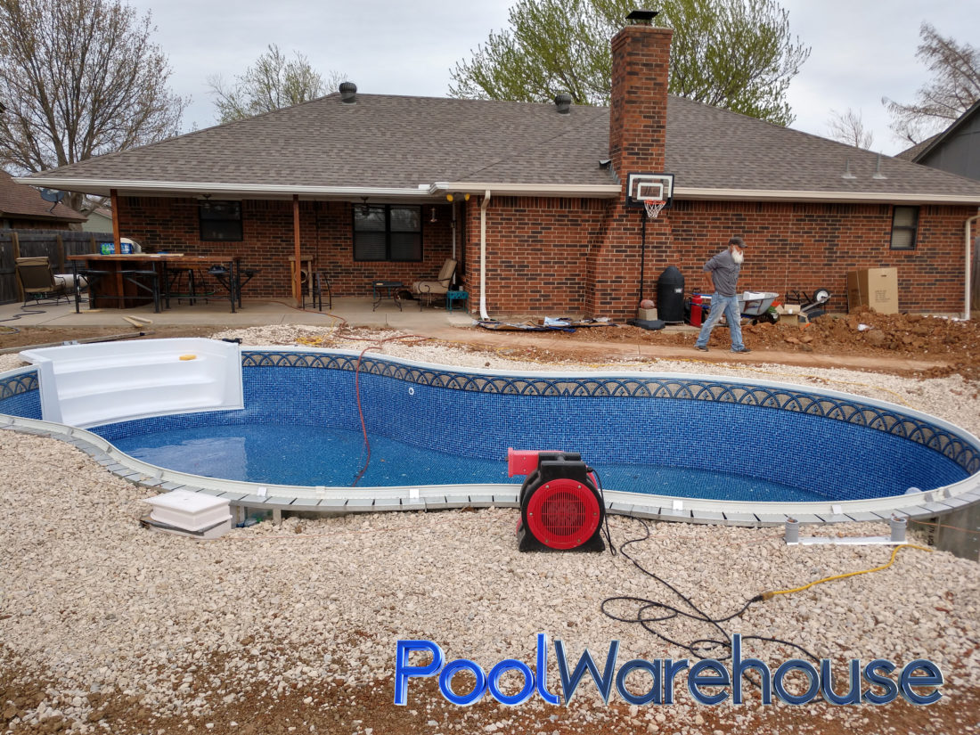 Theo Brooks Oklahoma Pool Kit Construction